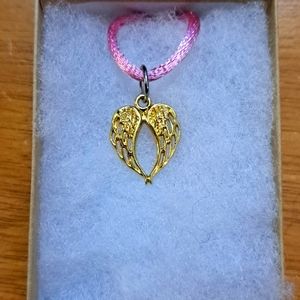 Gold Angel Wings Necklace